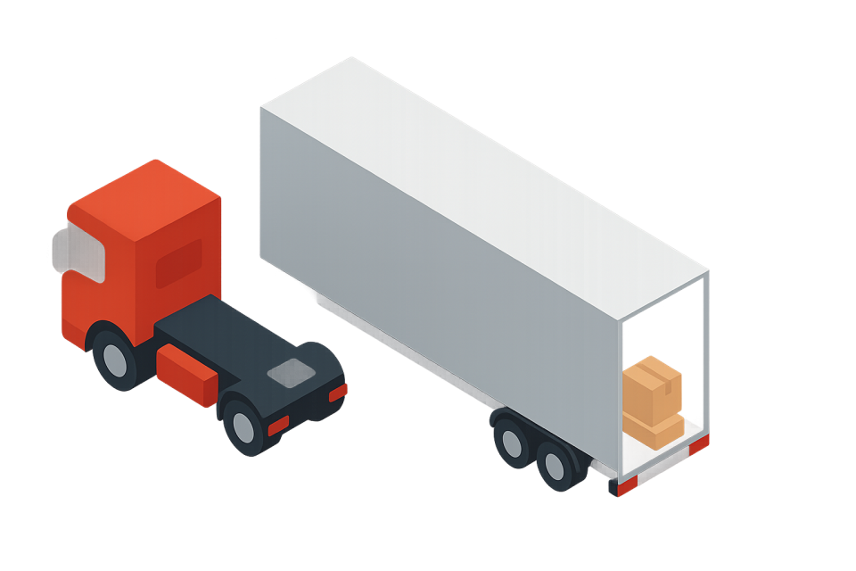LKW Bild Illustriert